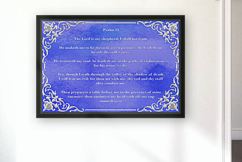 Psalm 23 1BL Reproduction