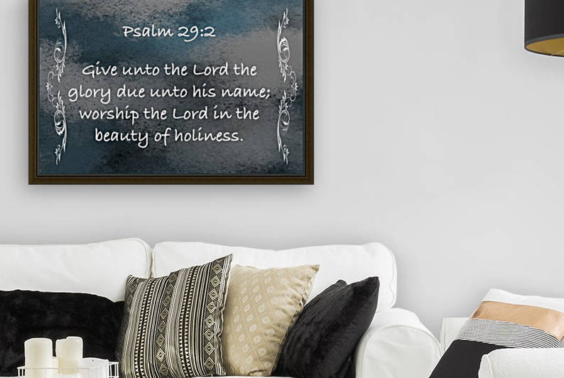 Psalm 29 2 4CH Reproduction
