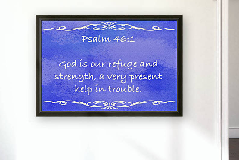 Psalm 46 1 3BL Reproduction
