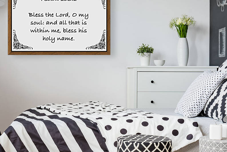 Psalm 103 1 5WB Reproduction