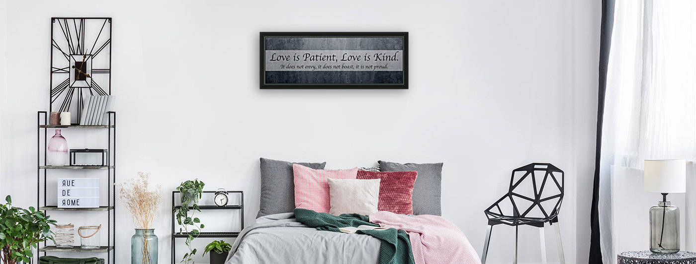 Love Is 2 by Scripture on the Walls