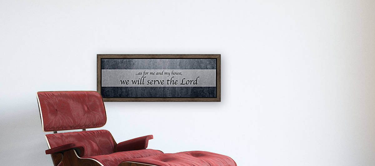 My House 2 by Scripture on the Walls