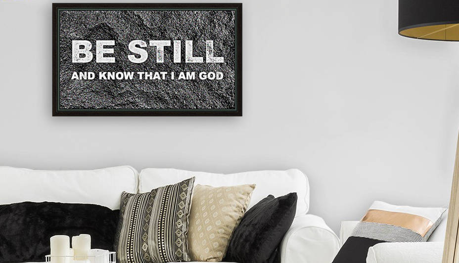 Be Still_0001 by Scripture on the Walls