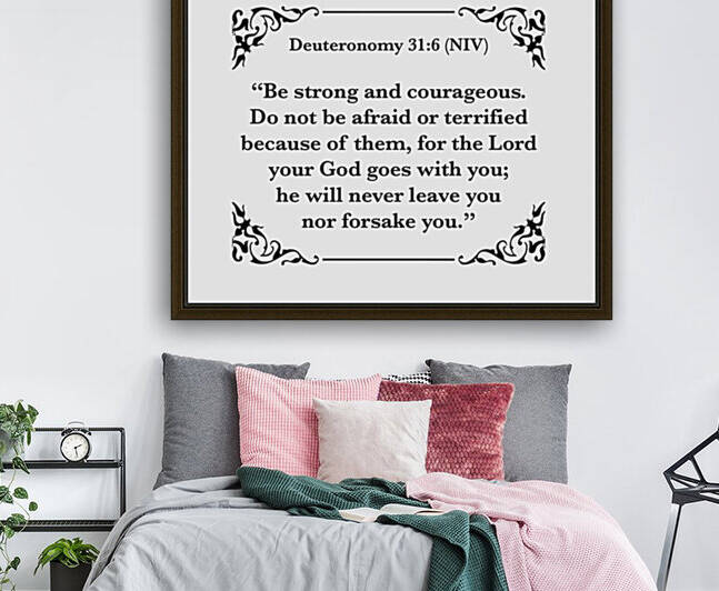 Deuteronomy 31 6 Reproduction