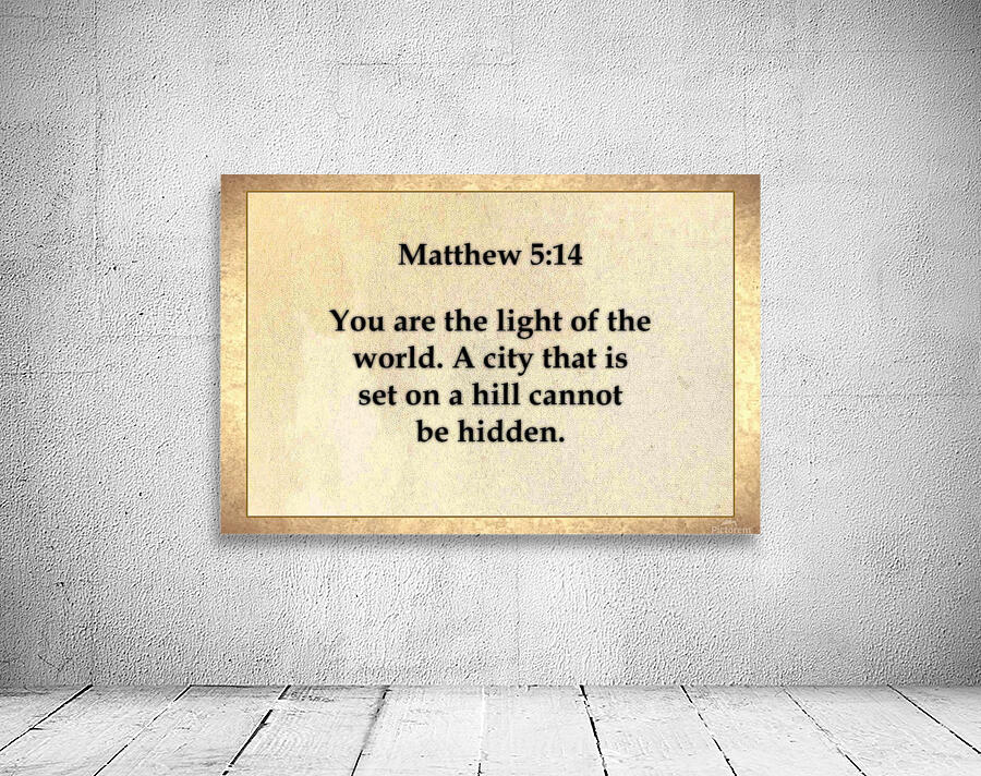 Matthew 5 14 Wall Preview