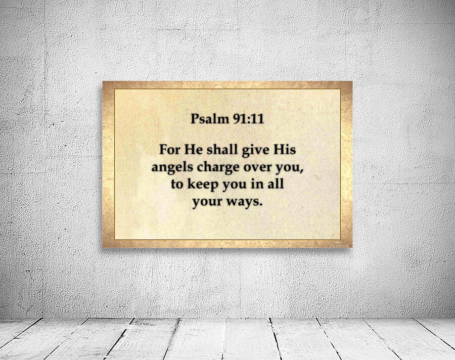 Psalm 91 11 Wall Preview
