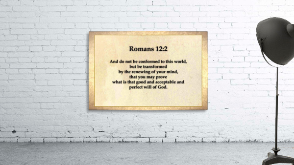 Romans 12 2 Wall Preview