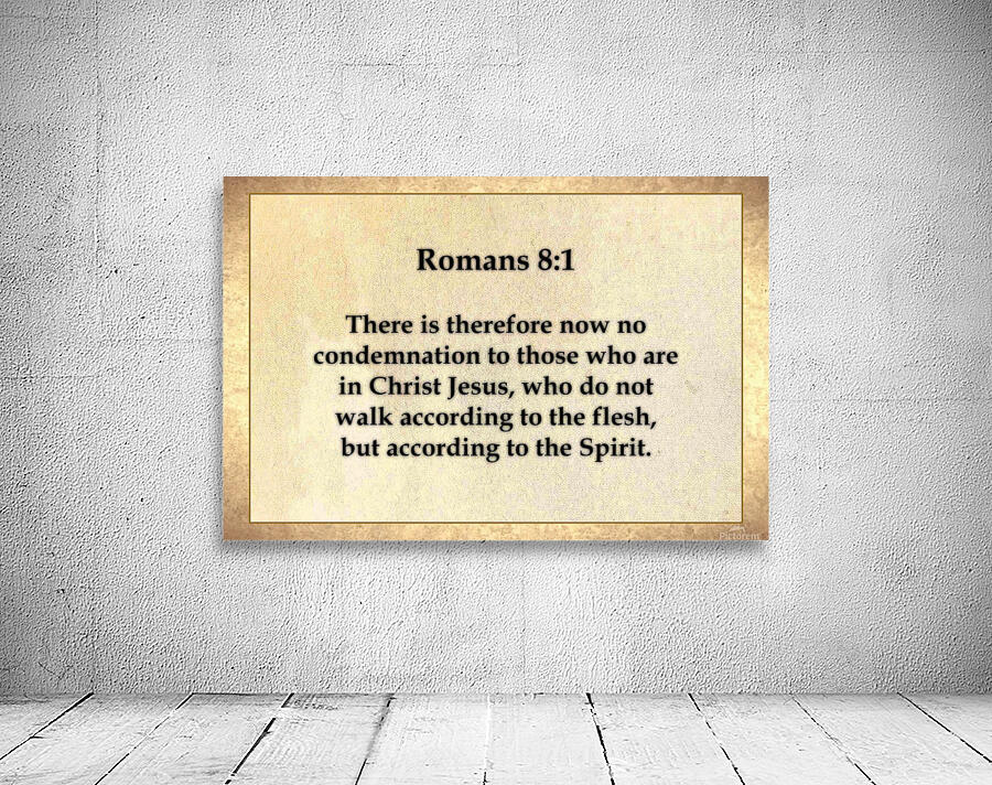 Romans 8 1 Wall Preview
