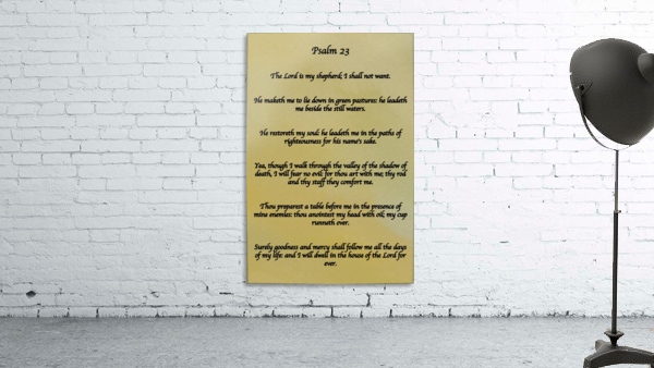 Psalm 23 P Wall Preview