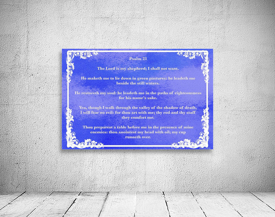 Psalm 23 9BL Wall Preview