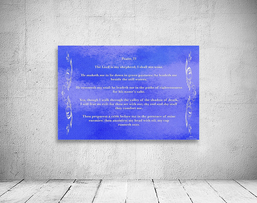 Psalm 23 4BL Wall Preview