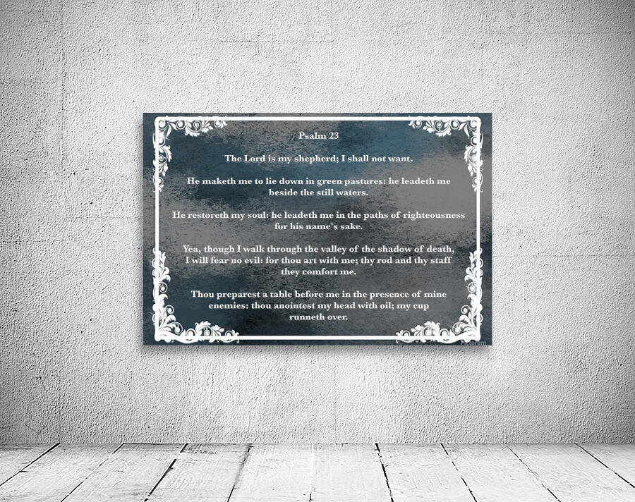 Psalm 23 9CH Wall Preview