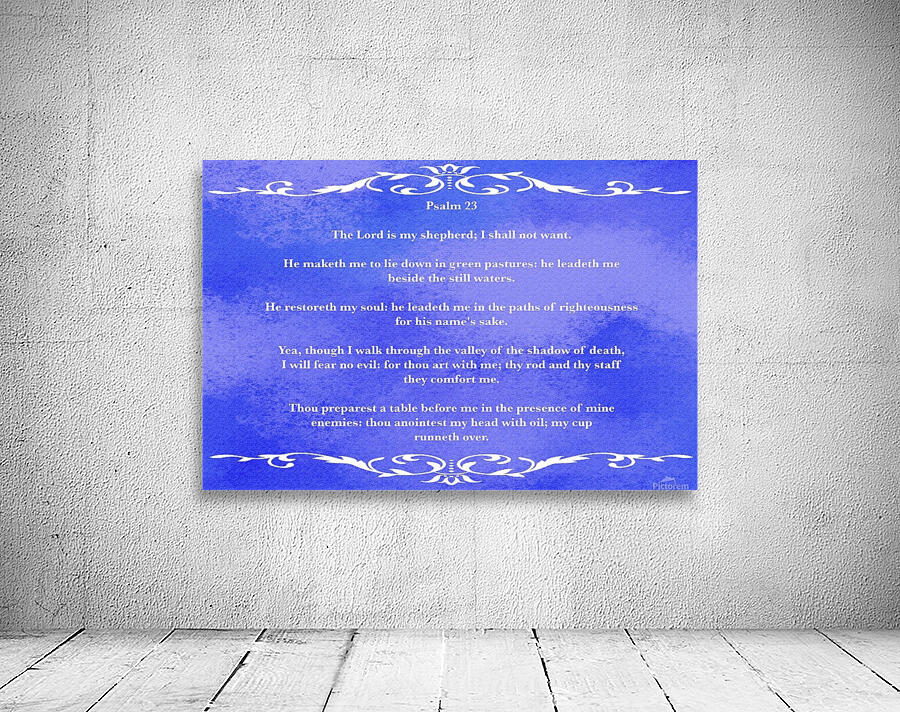 Psalm 23 3BL Wall Preview