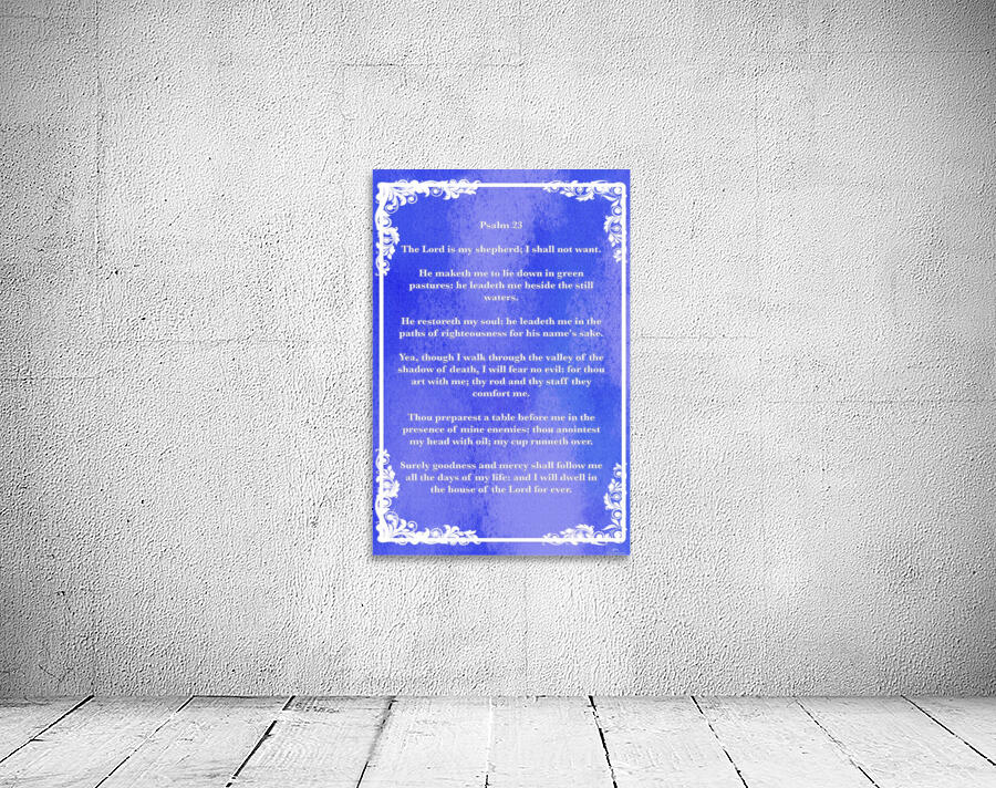 Psalm 23 8BL Wall Preview