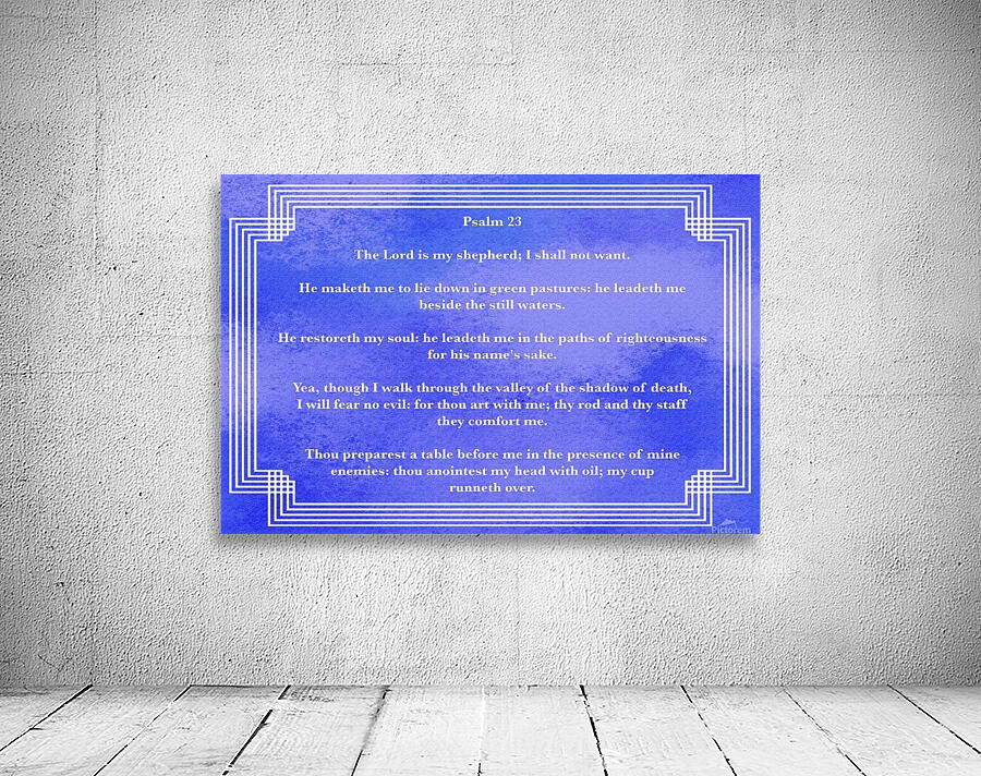 Psalm 23 2BL Wall Preview