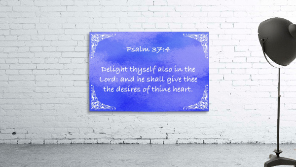 Psalm 37 4 5BL Wall Preview