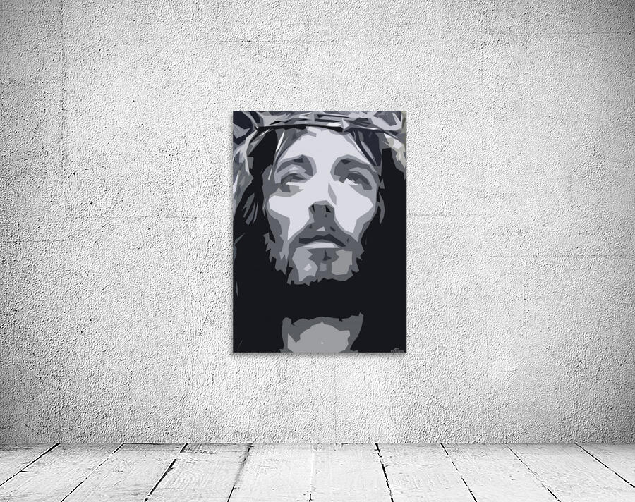 Christ Looking Up Wall Preview