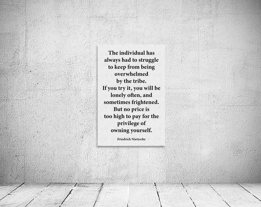 Owning Yourself Wall Preview