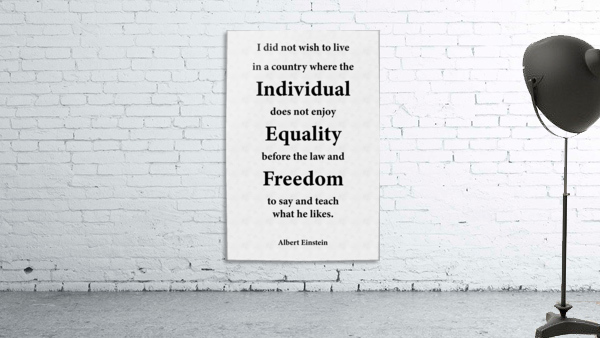 Individual Equality and Freedom Wall Preview