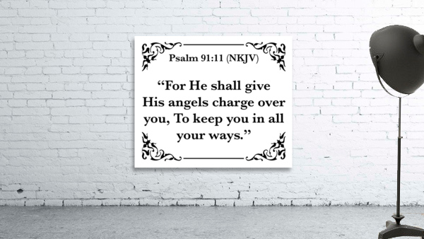 Psalm 91 11 Wall Preview