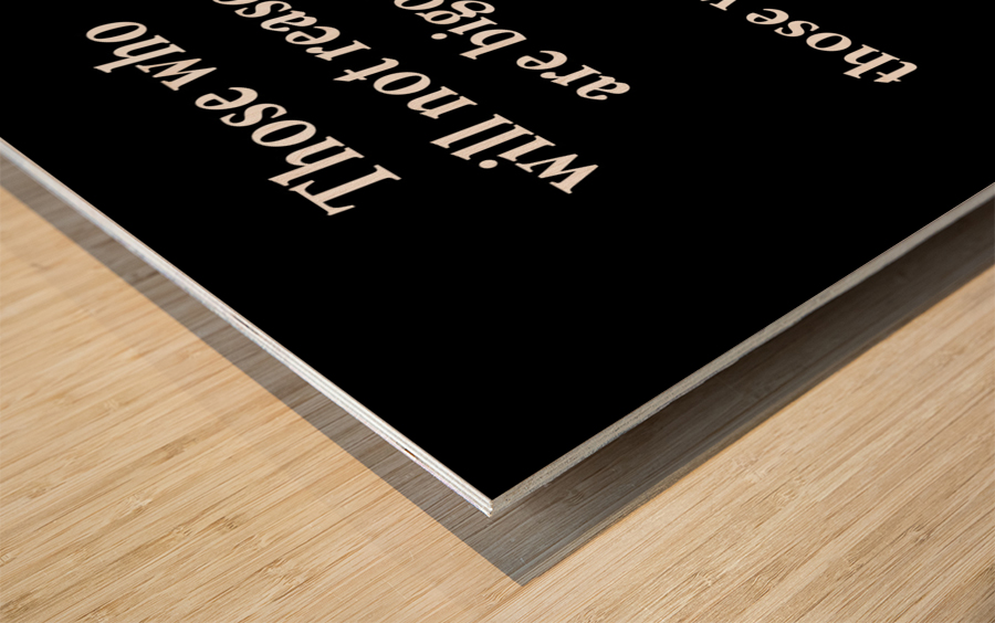 Those Who 2 Wood print