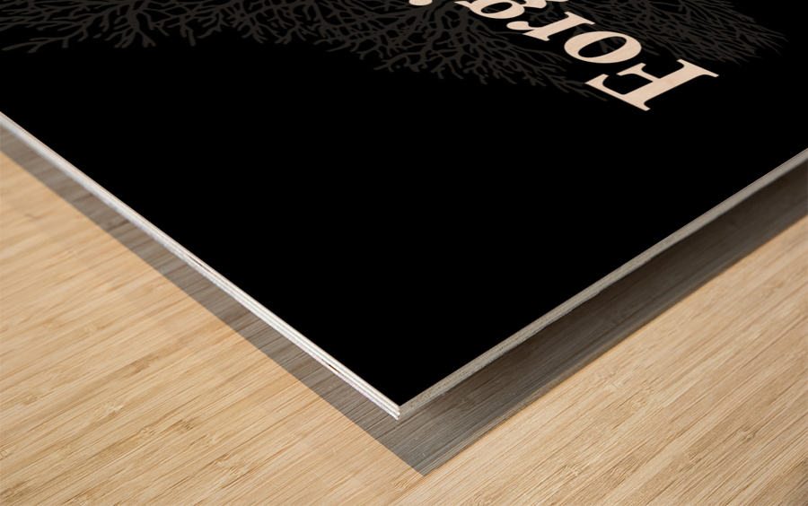 Forgive Yourself 2 Wood print