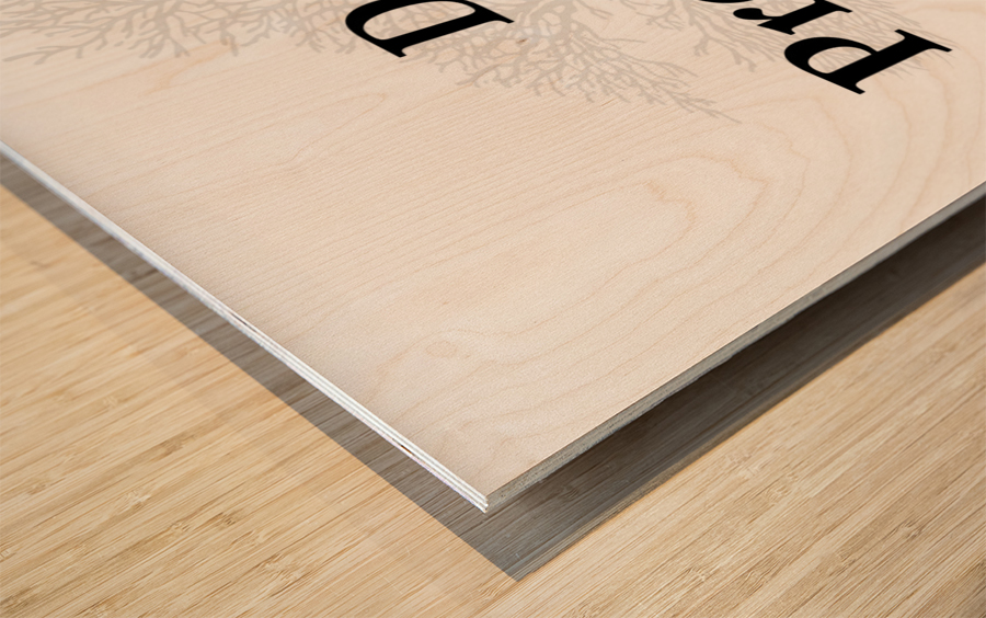 Do Not Procrastinate Wood print