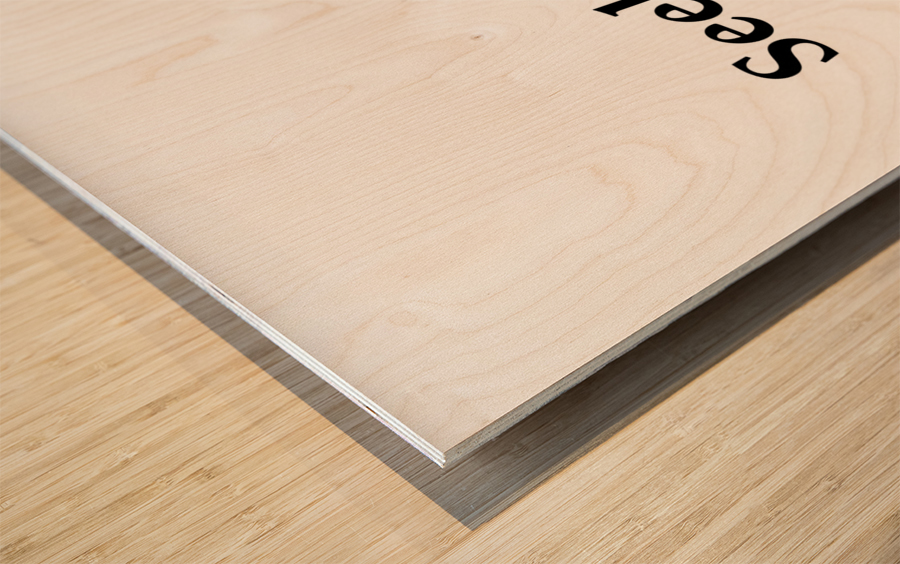 Stop Seeking Approval Wood print