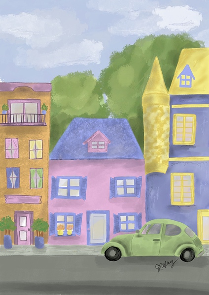 Coccinelle verte  Digital Download