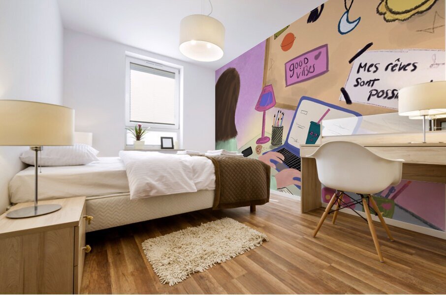Tout est possible  Mural print