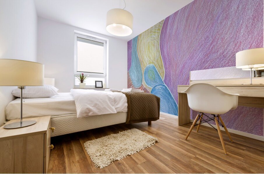 ange Mural print