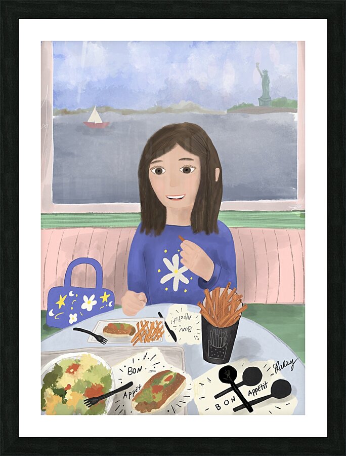 New-York Picture Frame print