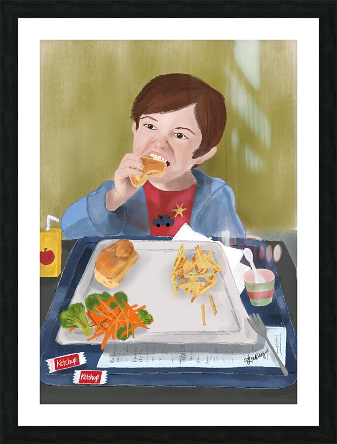 Bon appetit  Picture Frame print