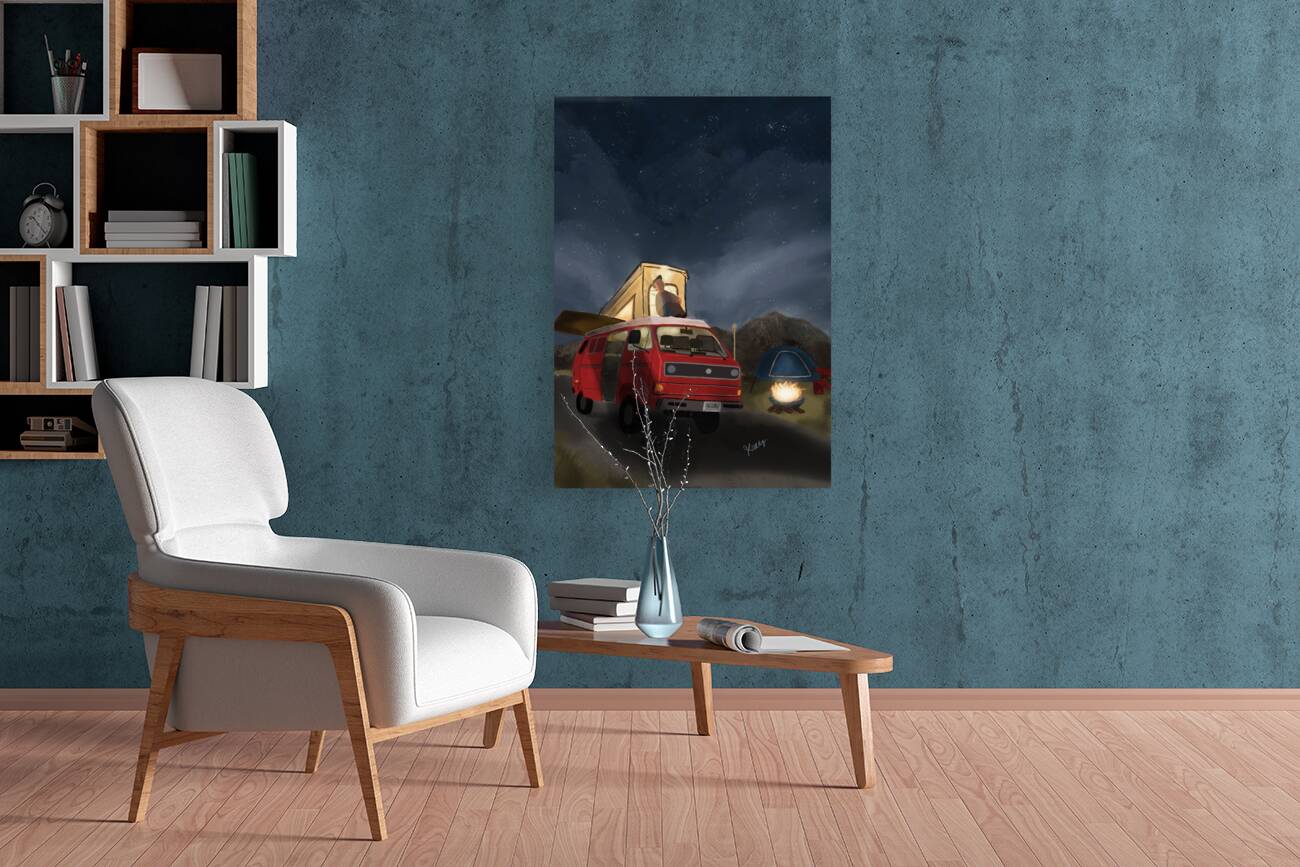 Sous les etoiles Reproduction
