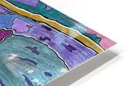 Le monde HD Metal print