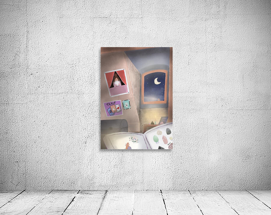 Lune et tarot  Wall Preview