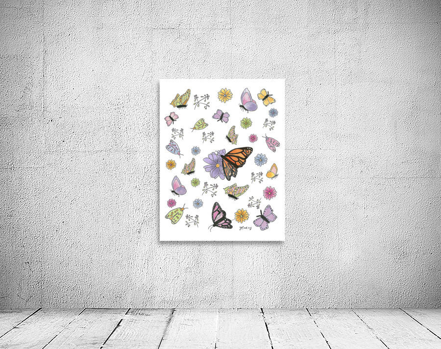Papillons Wall Preview