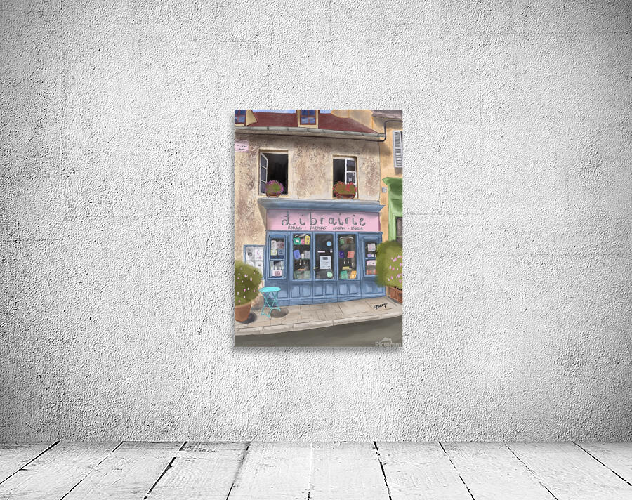 La librairie des anges Wall Preview