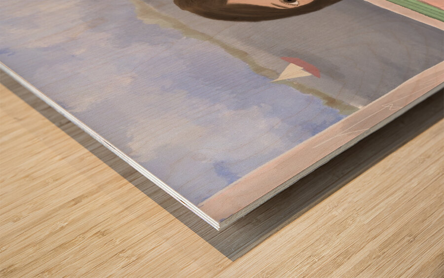 New-York Wood print