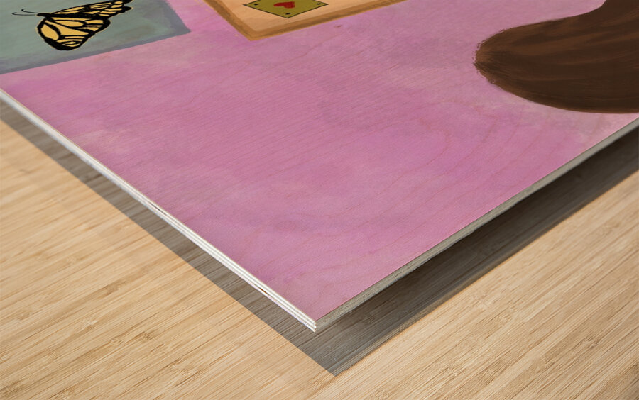 Tout est possible  Wood print