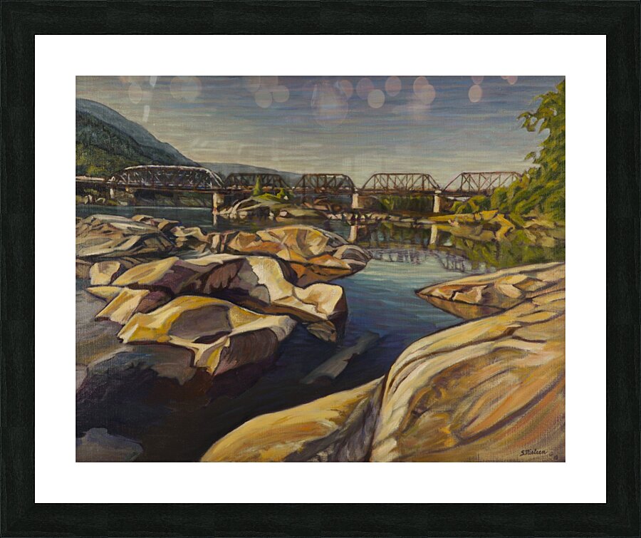 Terrace Tranquility Picture Frame print