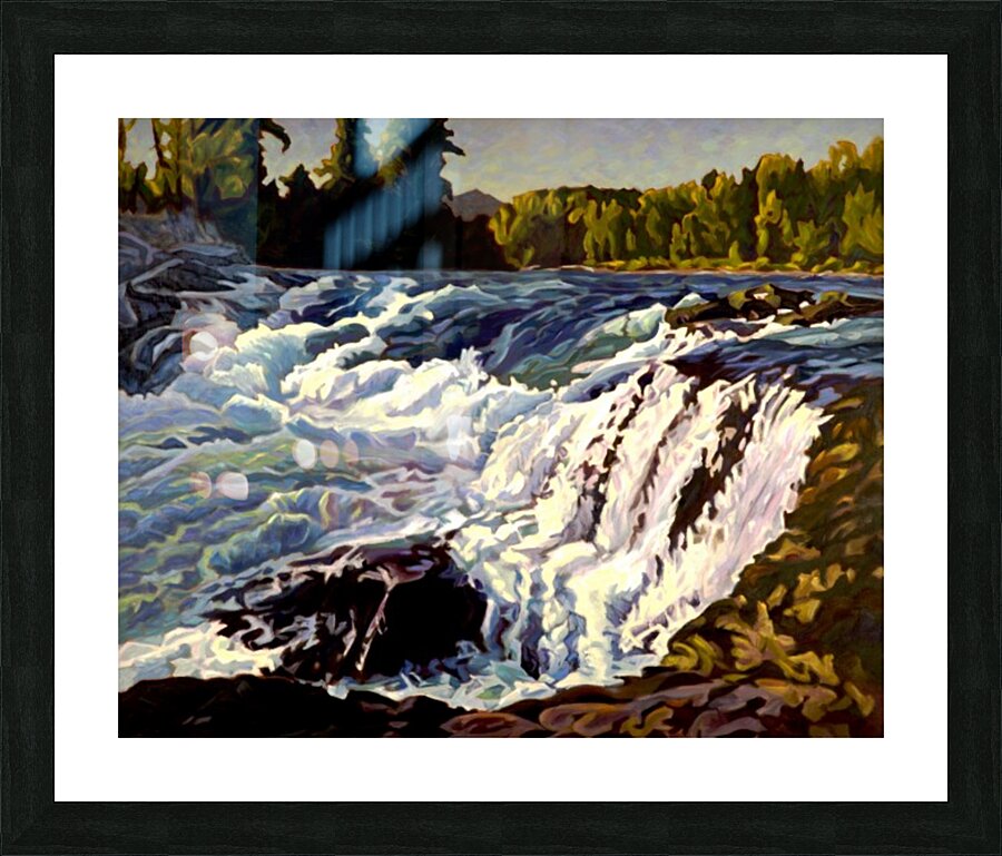 Bulkley Thunder  Picture Frame print