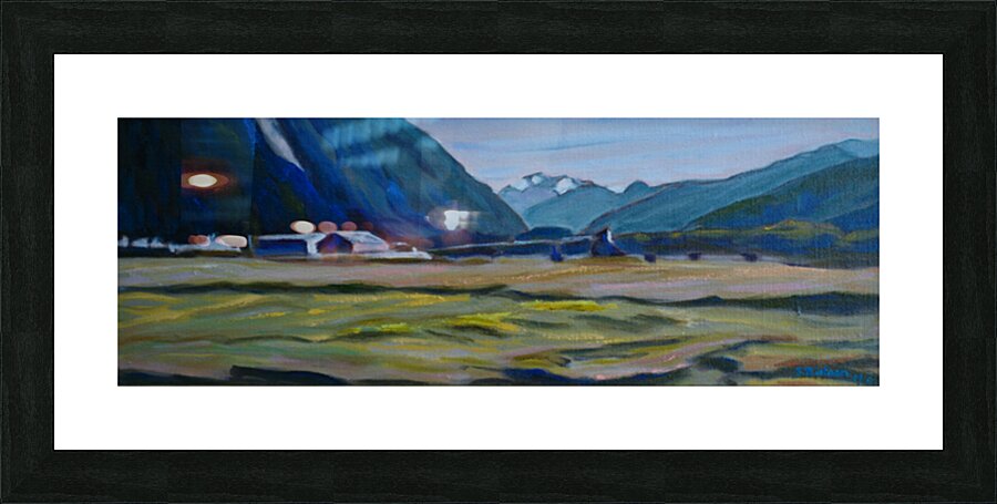 Stewart Port Picture Frame print