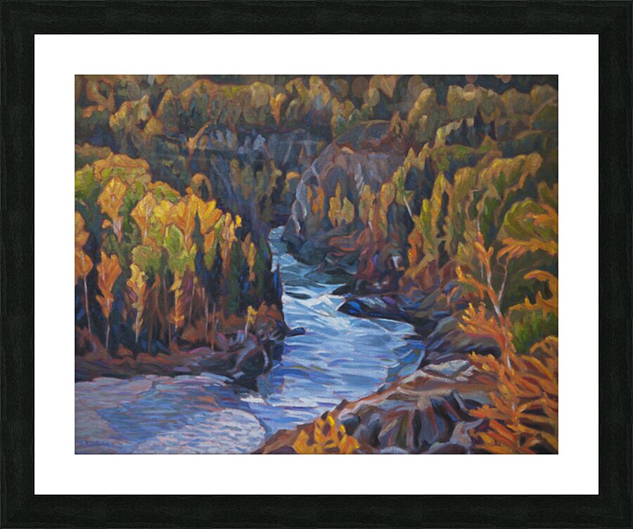 Hagwilget Canyon Picture Frame print