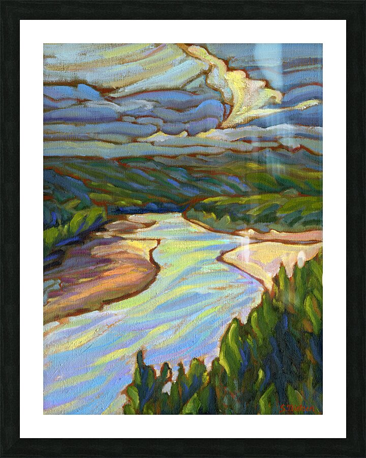 Shandilla View Picture Frame print