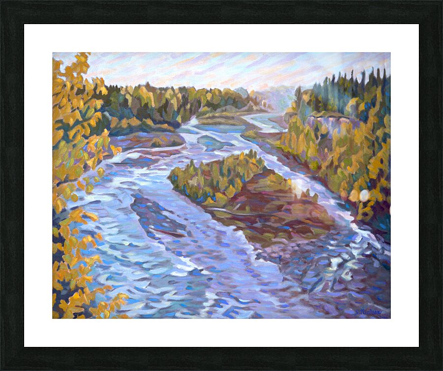 Oliver Creek Picture Frame print