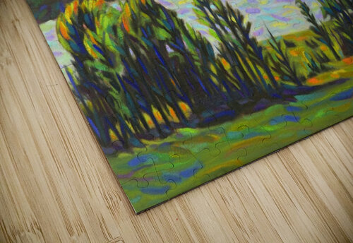 Round Lake Afternoon Sherry Nielsen  puzzle