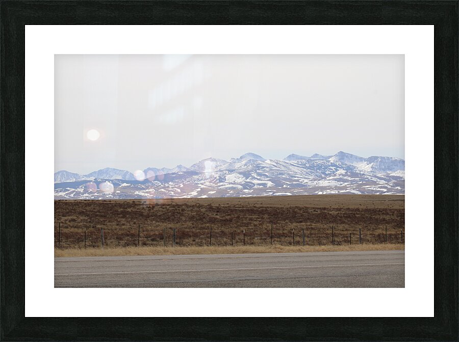 Distant beauty Picture Frame print
