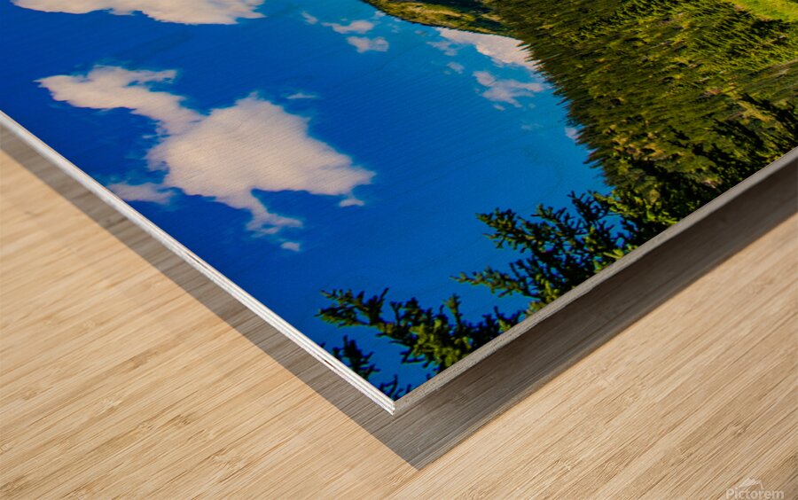 Peaceful trail Wood print