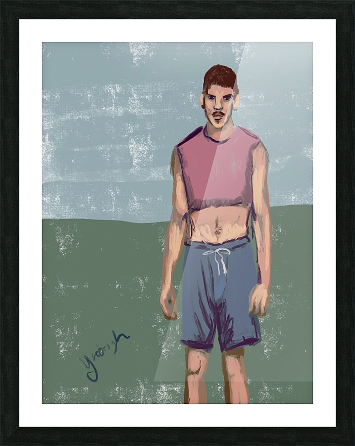 Tryouts Picture Frame print